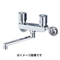 KVK KV KM140EXNR2 2ハンドル混合栓 240P付 1個（直送品）