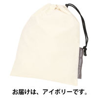 【LAKOLE/ラコレ】 （SPA&TRAVEL）巾着（M） アイボリー