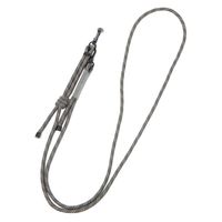 ミックスカラーマルチスマホストラップ ストライプ/チャコール LAKOLE/ラコレ