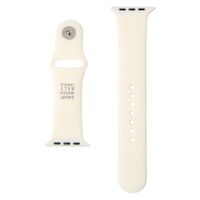 AppleWatchベルト（シリコン）38/40/41mm対応 アイボリー LAKOLE/ラコレ