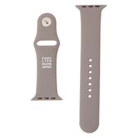 AppleWatchベルト（シリコン）38/40/41mm対応 チャコール LAKOLE/ラコレ