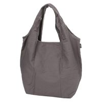 【LAKOLE/ラコレ】 コットンエコバッグ（M） チャコール