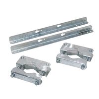 河村電器 河村電器産業 ポール用金具(ボルト締め)分離型 PMX 50 1台（直送品）