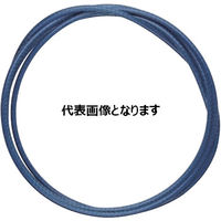 浅野金属工業 被覆ステンレスワイヤーロープ 透明ブルー 7束×19