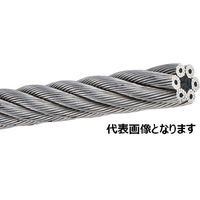 浅野金属 ステンレスワイヤーSUS304 6束×24本(200m) AK9183 1巻