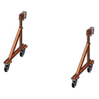 キュウホー S4カルチスタンドB(キャスタ付) PS4-STAND-B 1個（直送品）