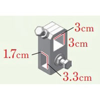 キュウホー クロスブラケットB PU-KB-1 1個（直送品）