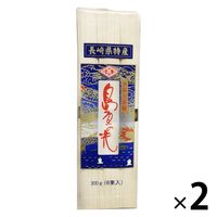 長崎県特産 島原の光 手延べ素麺 50g×6束 1セット（1個×2）小林甚製麺 北野エース