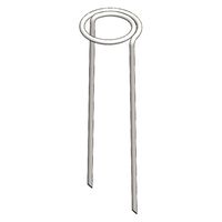 浅野木工所 フラット杭φ35×L200100入 #65048 1本（直送品）