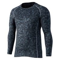 おたふく手袋 オタフク JW-174 迷彩 3L ストレッチ クルーネック 1枚（直送品）