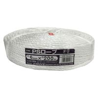 ユタカメイク ユタカ PSロープ 6mm×200m PS6-200 1巻