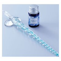 Kamo blue green ガラスペンセット Kamo blue green ガラスペンセット 筆記具