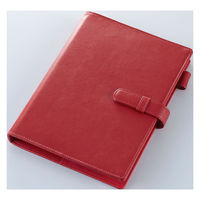 ガルフストリーム GPUA5サイズ6穴バインダーレッド GPU-6BA5-02 1セット(1冊×2)