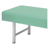 高田ベッド 診察台カバー(レザー製) 20380005 ビニルレザーライトグリーン TB-90(70X190CM) 1枚（直送品）