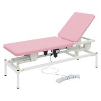 【軒先渡し】高田ベッド 2M電動リモス 25298100 ビニルレザーピンク TB-1516(60X180CM) 1台（直送品）