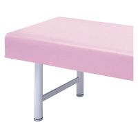 高田ベッド 診察台カバー(レザー製) 20380005 ビニルレザーピンク TB-90(70X190CM) 1枚（直送品）