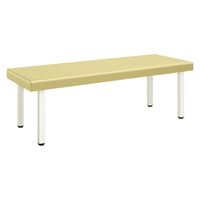 【軒先渡し】高田ベッド DXエコベッド 25298207 ビニルレザーアイボリー TB-1453(65X180X55CM) 1台（直送品）