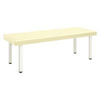 【軒先渡し】高田ベッド DXエコベッド 25298206 ビニルレザークリーム TB-1453(65X180X50CM) 1台（直送品）