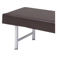 高田ベッド 診察台カバー(レザー製) 20380005 ビニルレザー茶 TB-90(70X190CM) 1枚（直送品）