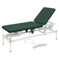 【軒先渡し】高田ベッド 2M電動リモス 25298100 ビニルレザーメディグリーン TB-1516(60X180CM) 1台（直送品）