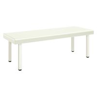 【軒先渡し】高田ベッド DXエコベッド 25298210 ビニルレザー白 TB-1453(70X180X55CM) 1台（直送品）