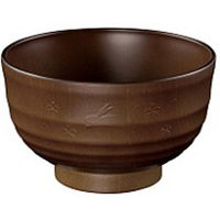 田中箸店 木目汁椀 夢うさぎ レンジ・食洗機対応 4974835041117 1セット(1個×10)