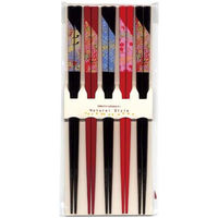 田中箸店 和紙平安 5P●10個セット 4974835072104 1セット(10個入)（直送品）