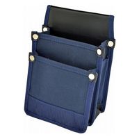 小柄袋 コヅチ 腰袋 内側ポケット付帆布/小型 YK2-02 紺 1セット(3個