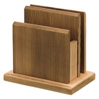 ヤマコー 焼杉メニューナプキン立 15325 1個（直送品）