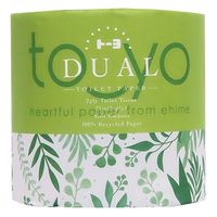 トイレットペーパー トーヨデュアル 1ロール ダブル 75m 1個 トーヨ