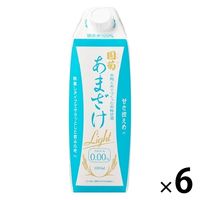 甘酒 国菊あまざけ Light 紙パック 1000ml（1L） 1ケース（6本）