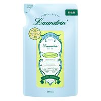 ランドリン 柔軟剤 グリーンティーの香り 詰め替え 480mL 1個 柔軟剤 ネイチャーラボ