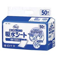 白十字 サルバ吸水シート4560 19113(50マイイリ) 1セット(1個(50枚)×4)