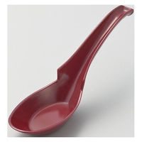 カンダ C-74 ラーメンレンゲスプーン (エンジ) 4976391003233 1個（直送品）