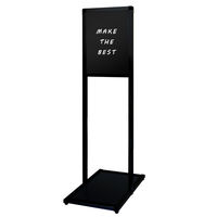 常磐精工 ブラックバリウスメッセージスタンド ブラックボード A3縦 BVAMSBBA3T 1台（直送品）