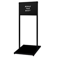 常磐精工 ブラックバリウスメッセージスタンド ブラックボード A4横 BVAMSBBA4Y 1台（直送品）