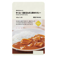 無印良品 素材を生かした 辛くない 国産玉ねぎと豚肉のカレー 180g（1人前） 良品計画（わけあり品）