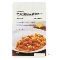良品計画 素材を生かした 辛くない 国産りんごと野菜のカレー 82505863 1袋（わけあり品）
