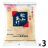 油あげ 松山あげ 糸切りパック 30g 1セット（1個×3）程野商店 乾物