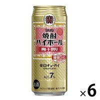 ハイボール 宝酒造 タカラ 焼酎ハイボール 〈梅干割り〉 缶 500ml 6本