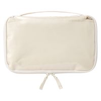 無印良品 ポケットが選べるコレクションケース A5スリム 約幅265×高さ155×マチ25mm アイボリー 良品計画