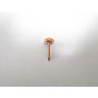 錺技研 格子鋲　正銅　生地　7×16mm　1箱（1000本入）（直送品）
