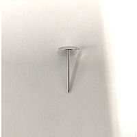 山喜産業 錺技研 上敷鋲　鉄　白押　ニッケルメッキ　11×25mm　1箱（1000本入）（直送品）