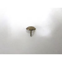 山喜産業 錺技研 亀甲鋲　小13　鉄　墨入れ　11.5×13mm　1箱（1000本入）（直送品）