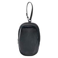 無印良品 吊るせるコレクションポーチ 約幅110×高さ160×マチ70mm 黒 良品計画