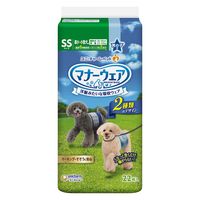 AIMI　いぬ用マナーウェア　男の子用　Ｌサイズ　12袋セット マナーウェア 長時間快適オムツ 男の子用 Lサイズ-ユニ