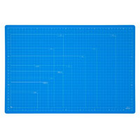 ナカバヤシ 折りたたみカッティングマットA3 スカイブルー CTMO-A3SB 1個