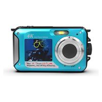 エーインサイト 防水デュアル液晶デジタルカメラ AI-WC01 1台（直送品）