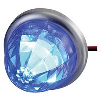 パーマンコーポレーション マーカー ランプ SMDLED プラレンズ ブルー DC12/24V 防水 1167439000 1個（直送品）