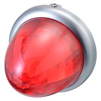 パーマンコーポレーション マーカー ランプ SMDLED プラレンズ レッド DC12/24V 防水 1167437000 1個（直送品）